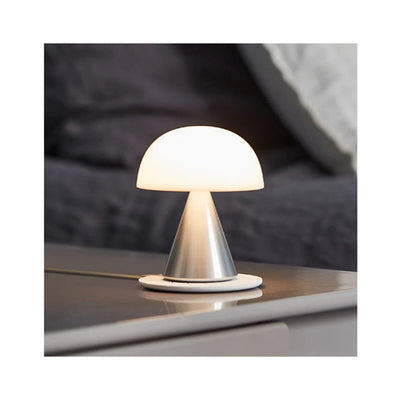 Lexon Medium Mina LED Lamp | Aluminium