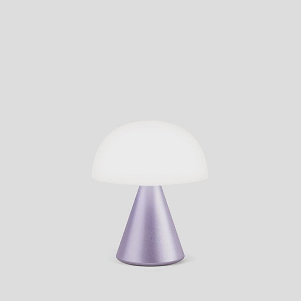 Lexon Medium Mina LED Lamp | Purple