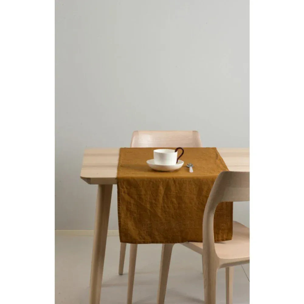 Linen Table Runner | Amber
