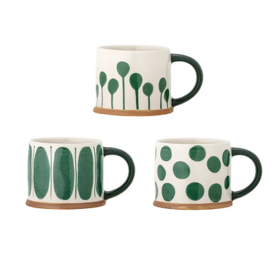 Linora Mug | Set of 3 | Green