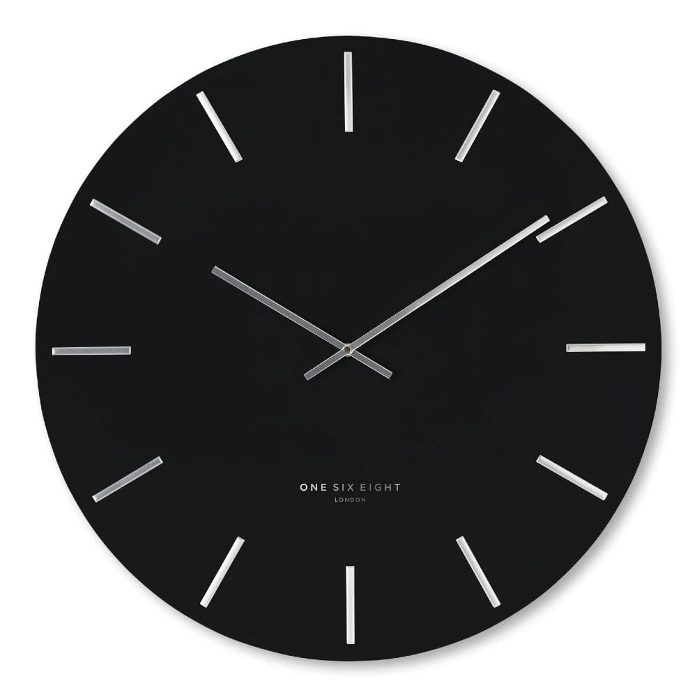 Luca Wall Clock | 40cm | Black