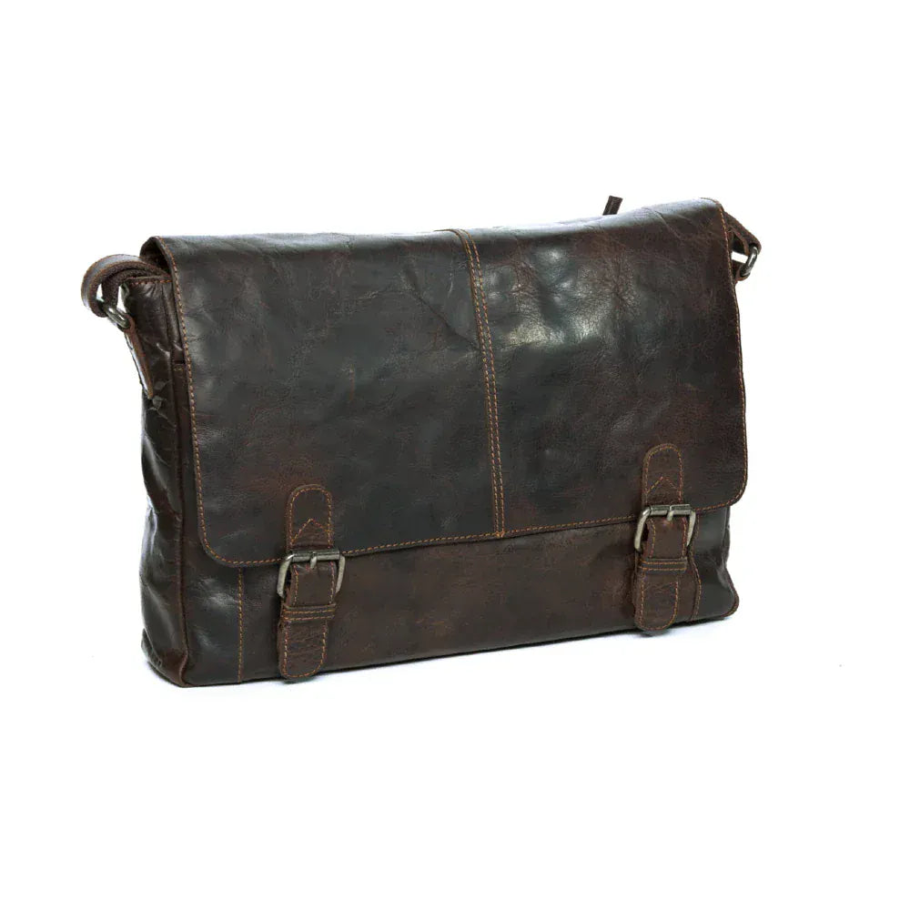 Mason Leather Satchel | Brown