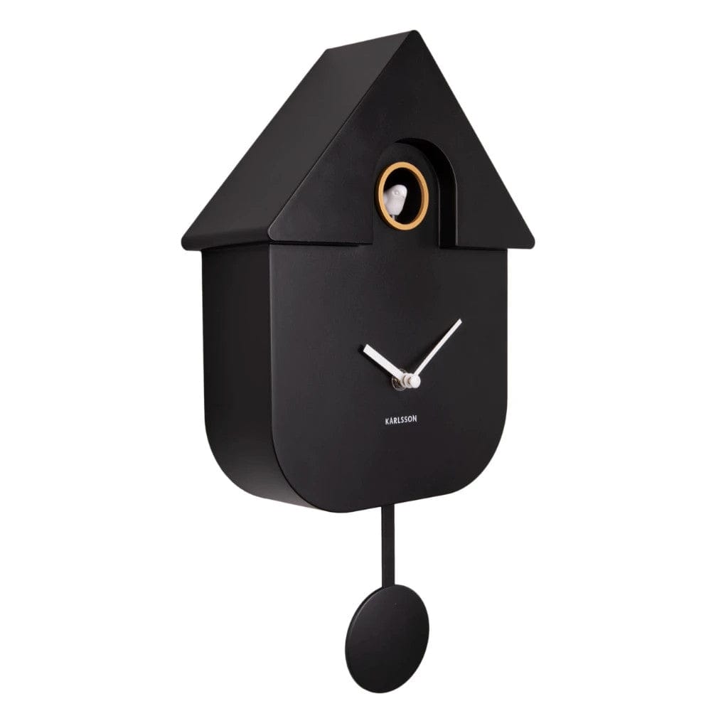 Modern Cuckoo Clock | Black