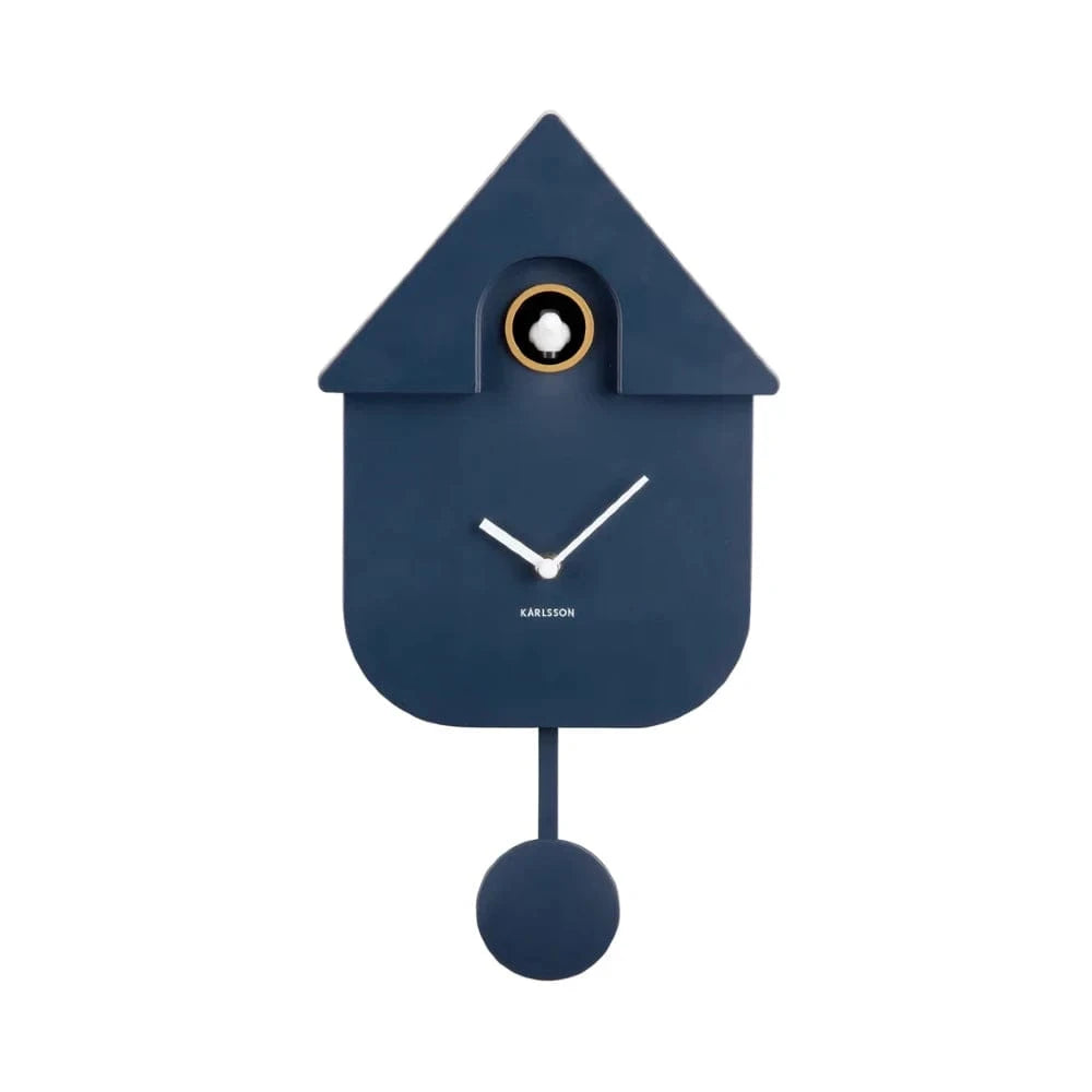 Modern Cuckoo Clock | Dark Blue