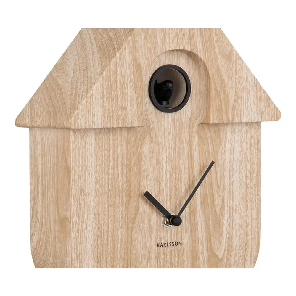 Modern Cuckoo Clock | Light Wood