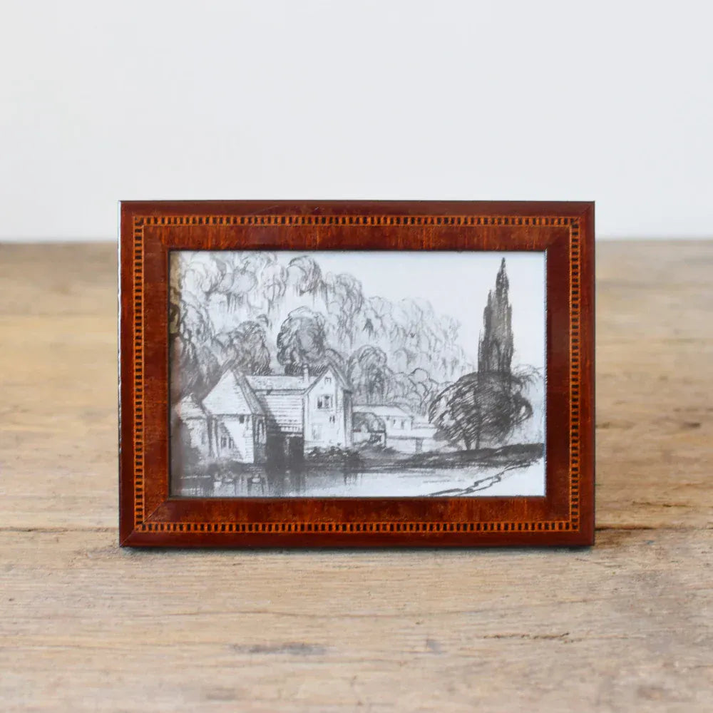 Natalini Elegant Mahogany Frame