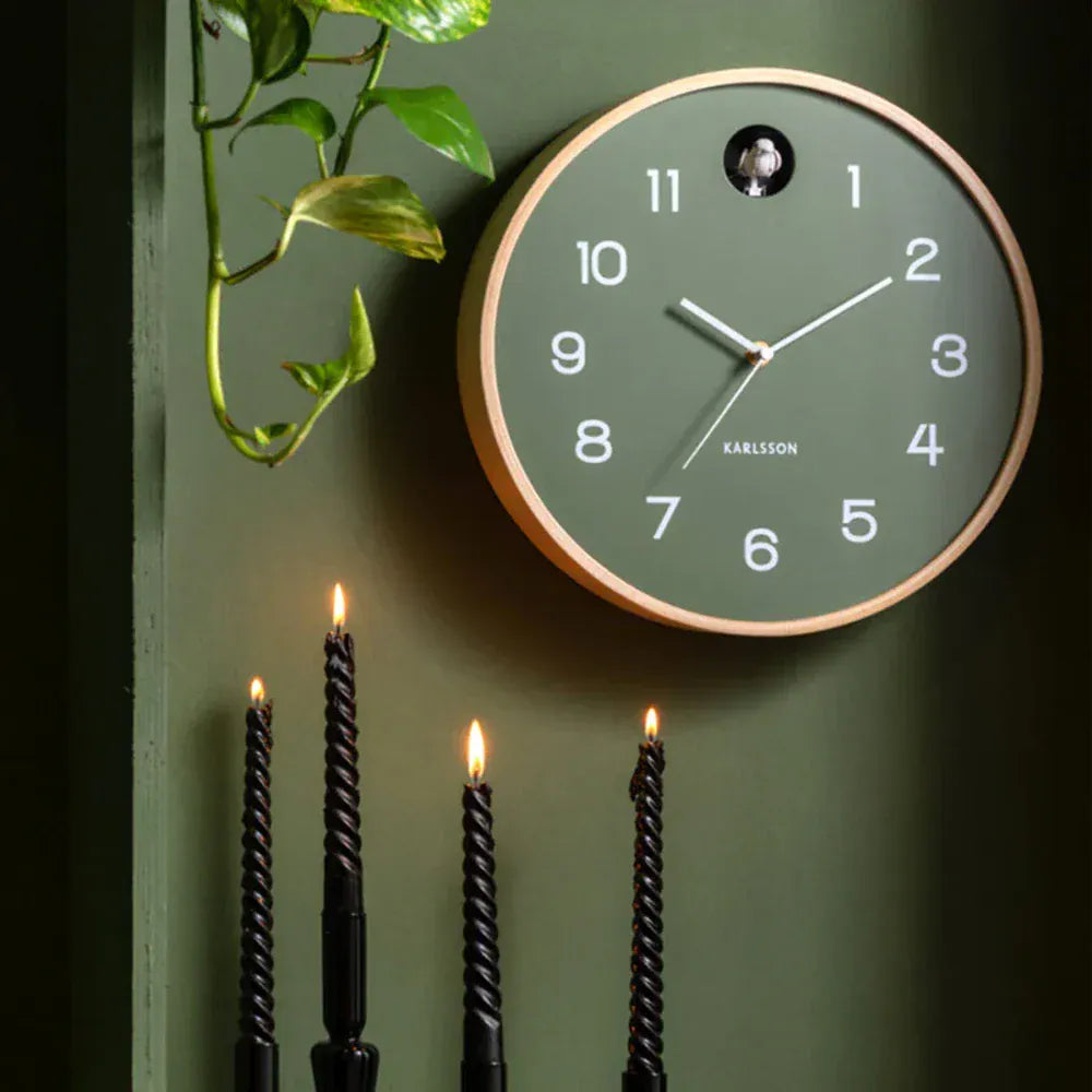 Natural Cuckoo Clock | Green