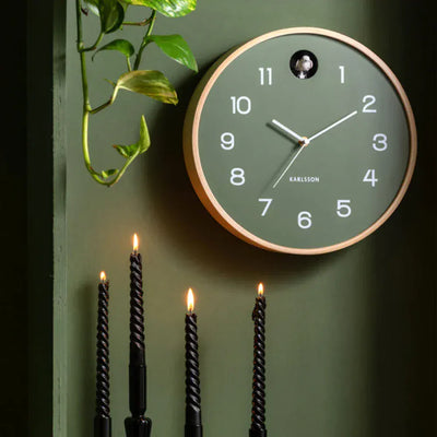 Natural Cuckoo Clock | Green