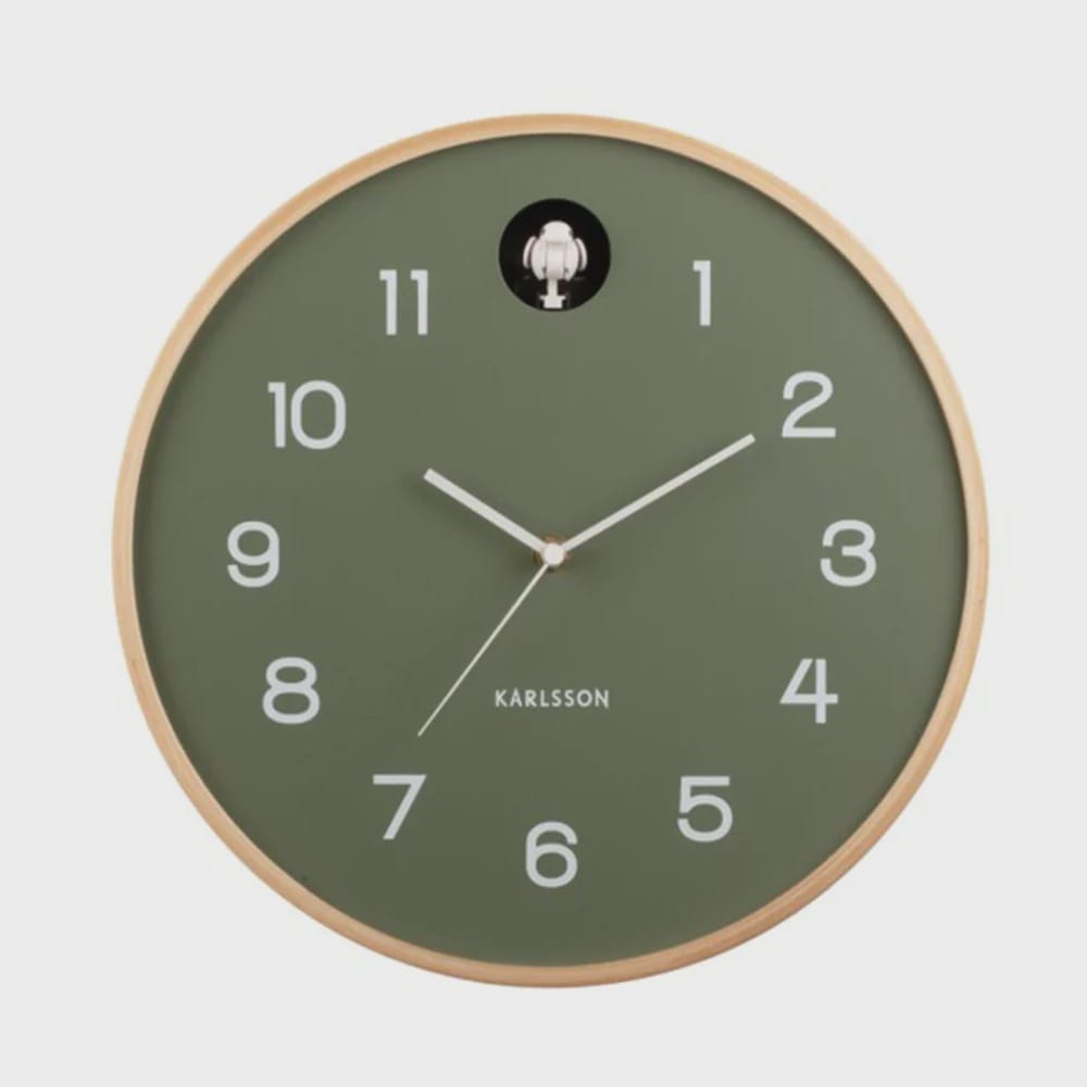 Natural Cuckoo Clock | Green