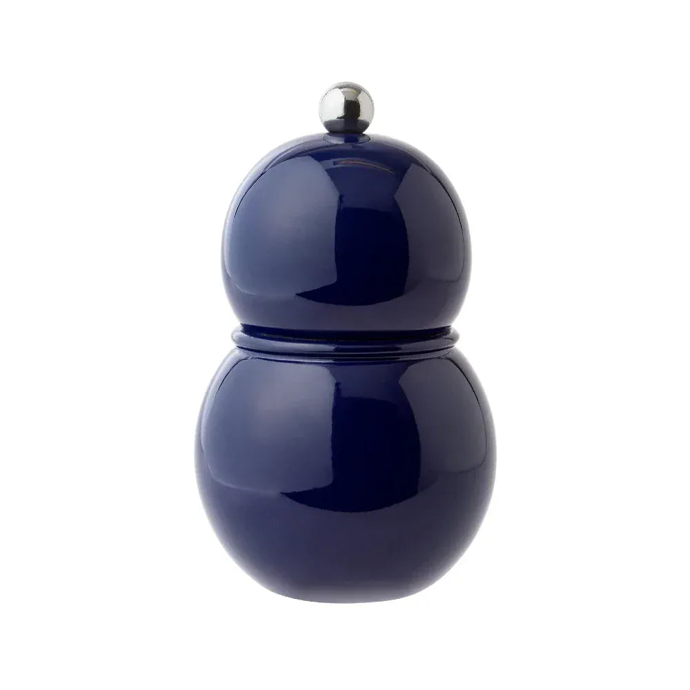 Navy Chubby Salt or Pepper Grinder 12cm