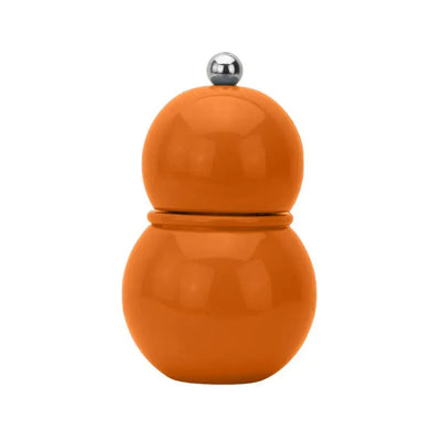 Orange Chubby Salt or Pepper Grinder 12cm