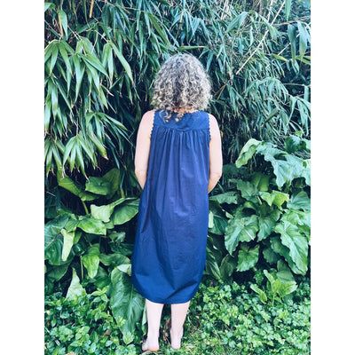 Organic Cotton Nightdress | Monday Navy