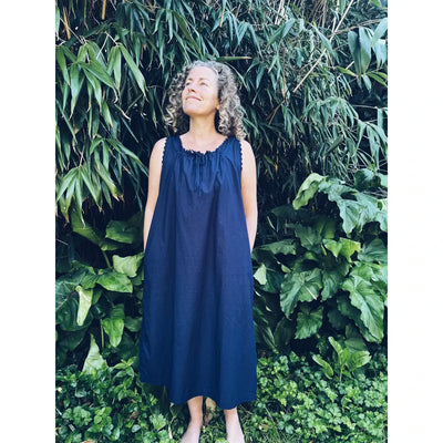Organic Cotton Nightdress | Monday Navy