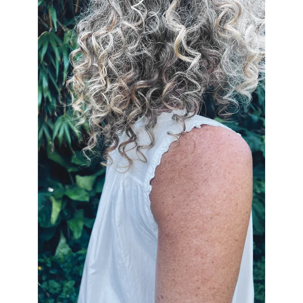 Organic Cotton Nightdress | Monday White