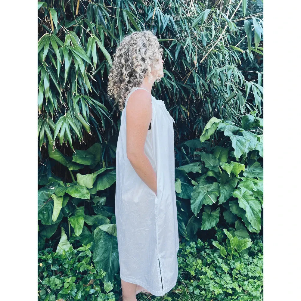 Organic Cotton Nightdress | Monday White
