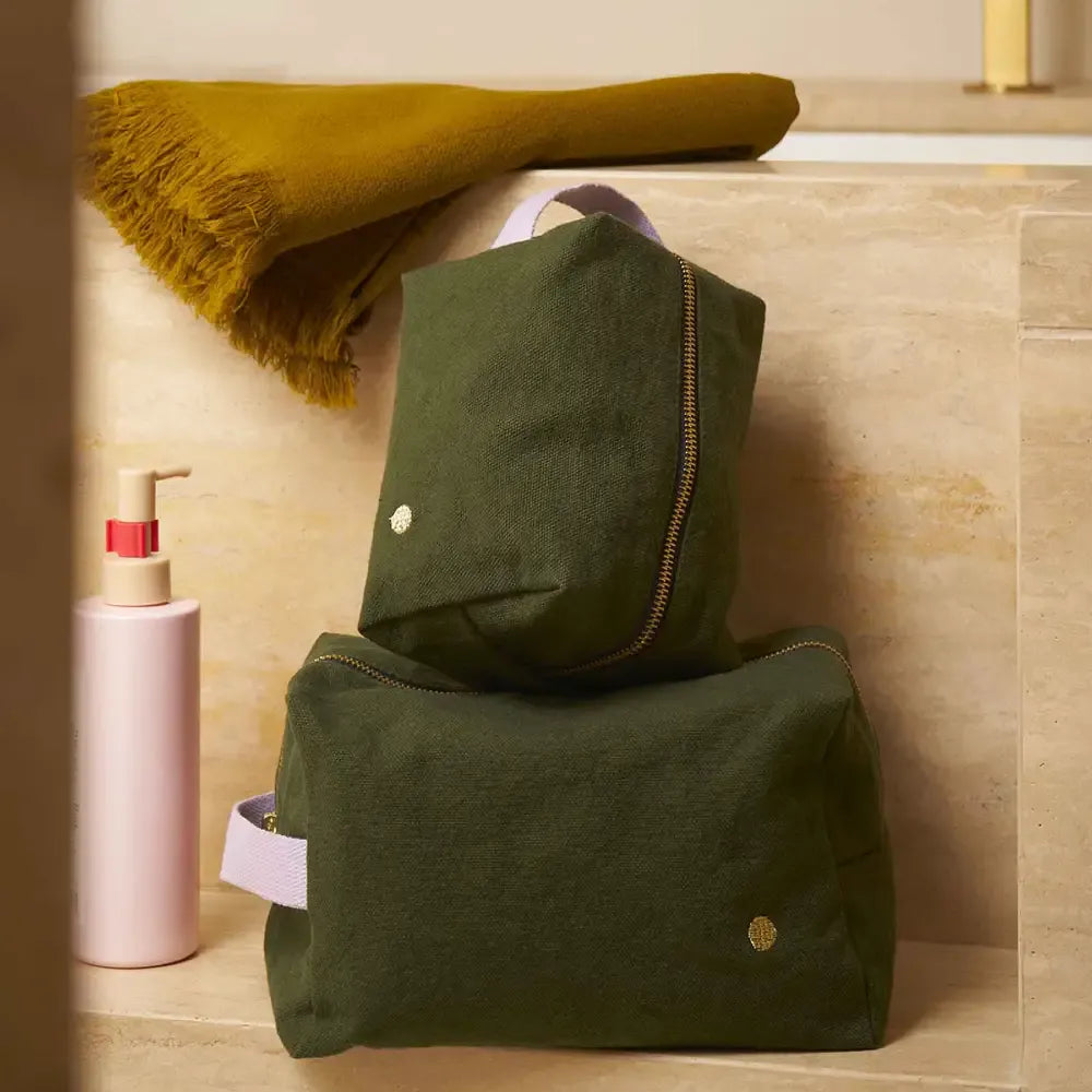 Organic Cotton Toiletries Bag