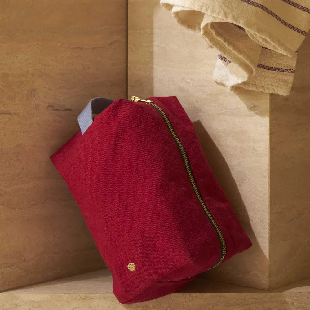 Organic Cotton Toiletries Bag