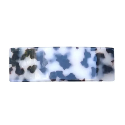 Oversized Acetate Barrette | Light Turtle