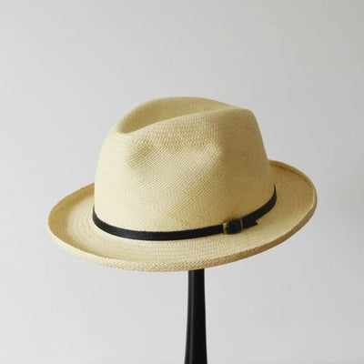 Panama Hat | Natural | Leather Band