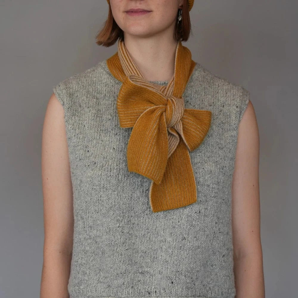 Raukawa Scarf | Kōwhai