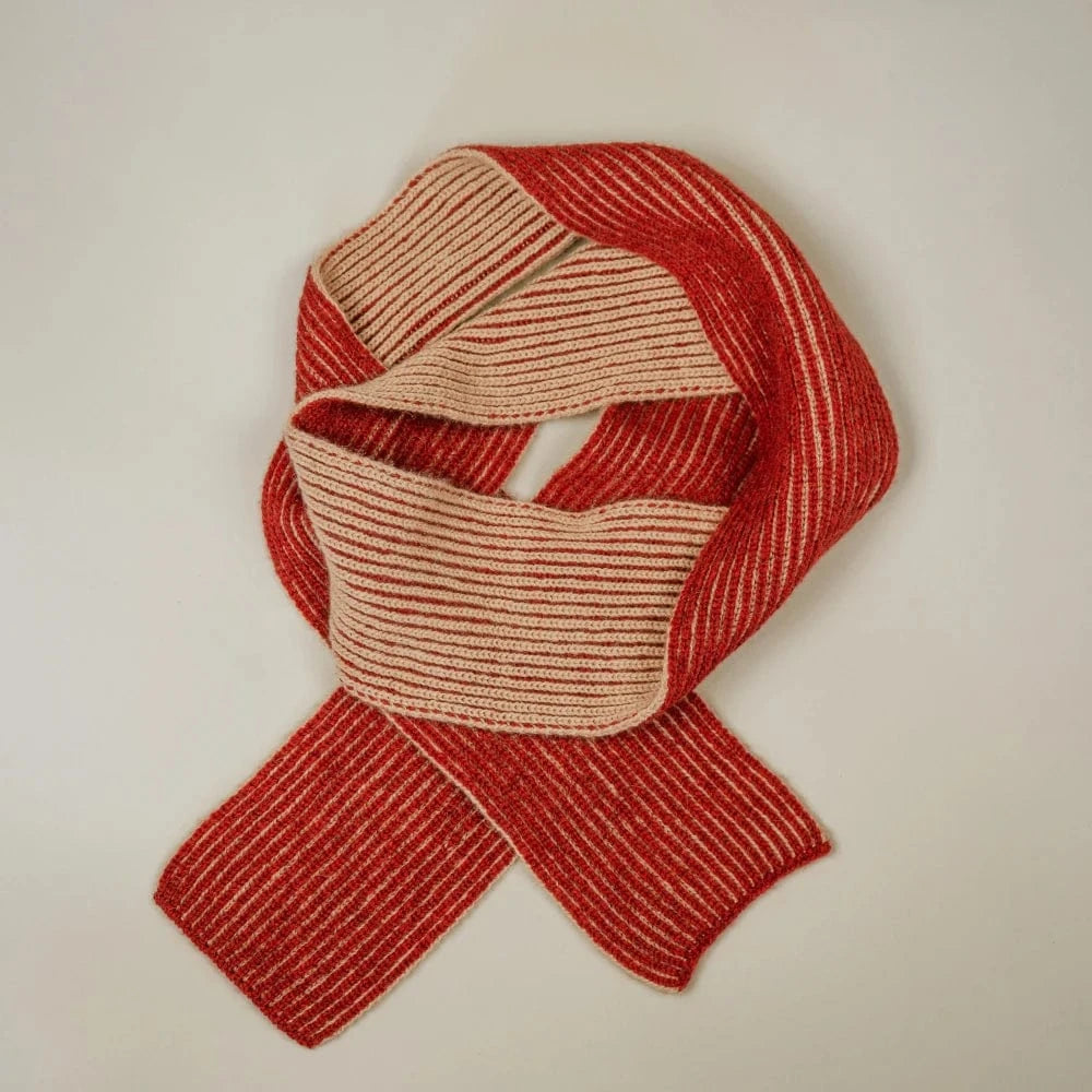 Raukawa Scarf | Pōhutukawa