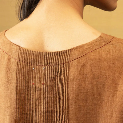 Riki Linen Dress | French Beige