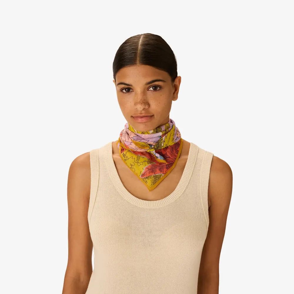 Robinson | Purple Scarf