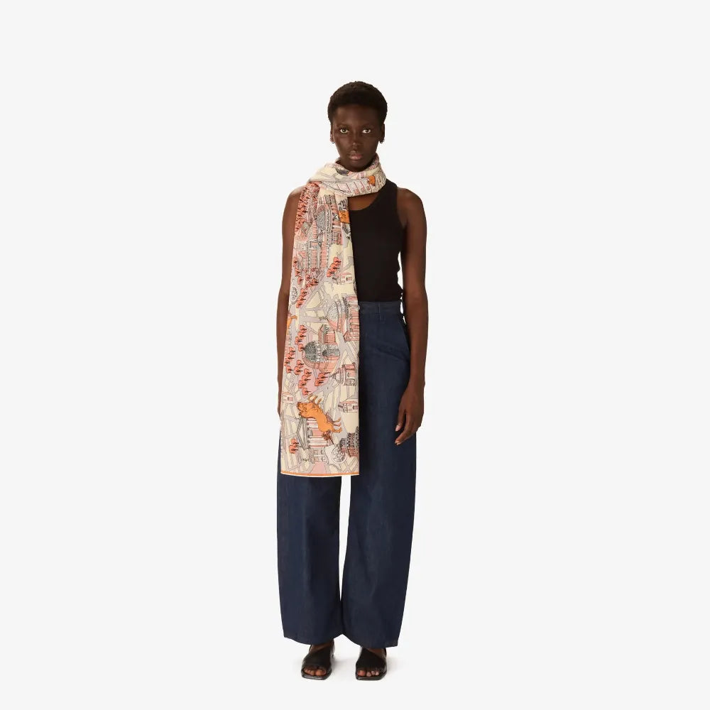 Rome | Powder Scarf