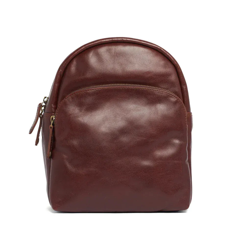 buy leather backpack nz Sam Leather Backpack | Brown