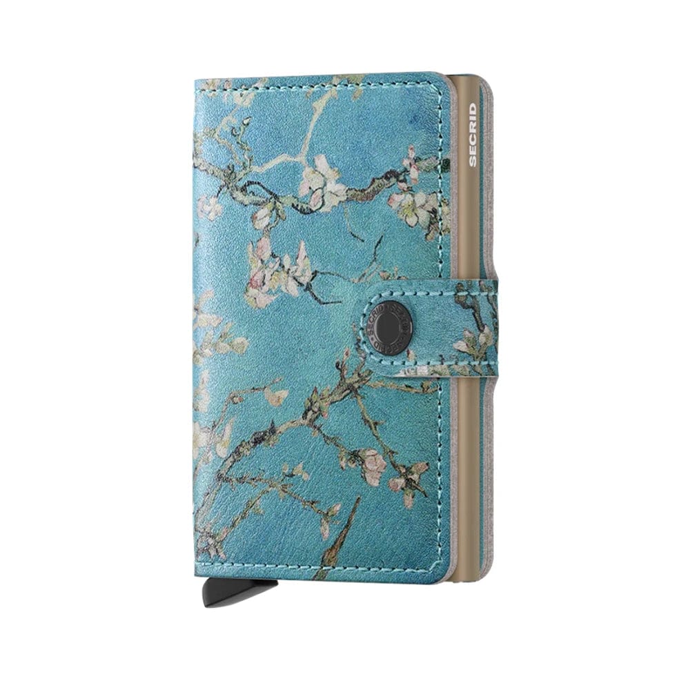 Secrid Art Leather Mini Wallet | Almond Blossom