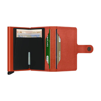Secrid  Leather Mini Wallet | Orange