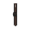 Secrid Leo Leather Mini Wallet | Brown