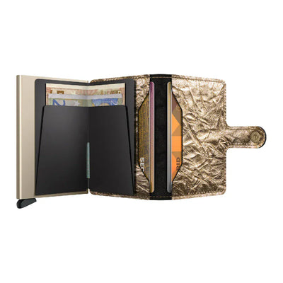 Secrid Mini Wallet | Crunch Gold