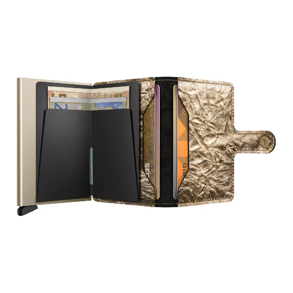 Secrid Mini Wallet | Crunch Gold