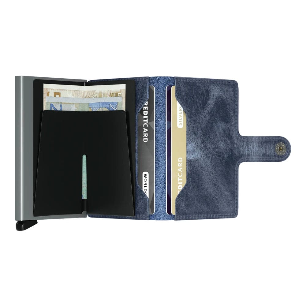 Secrid Mini Wallet | Vintage Blue