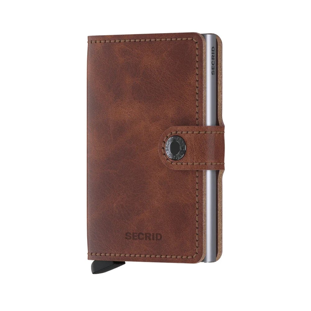 Secrid Mini Wallet | Vintage Brown