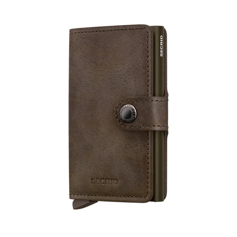 Secrid Mini Wallet | Vintage Oak