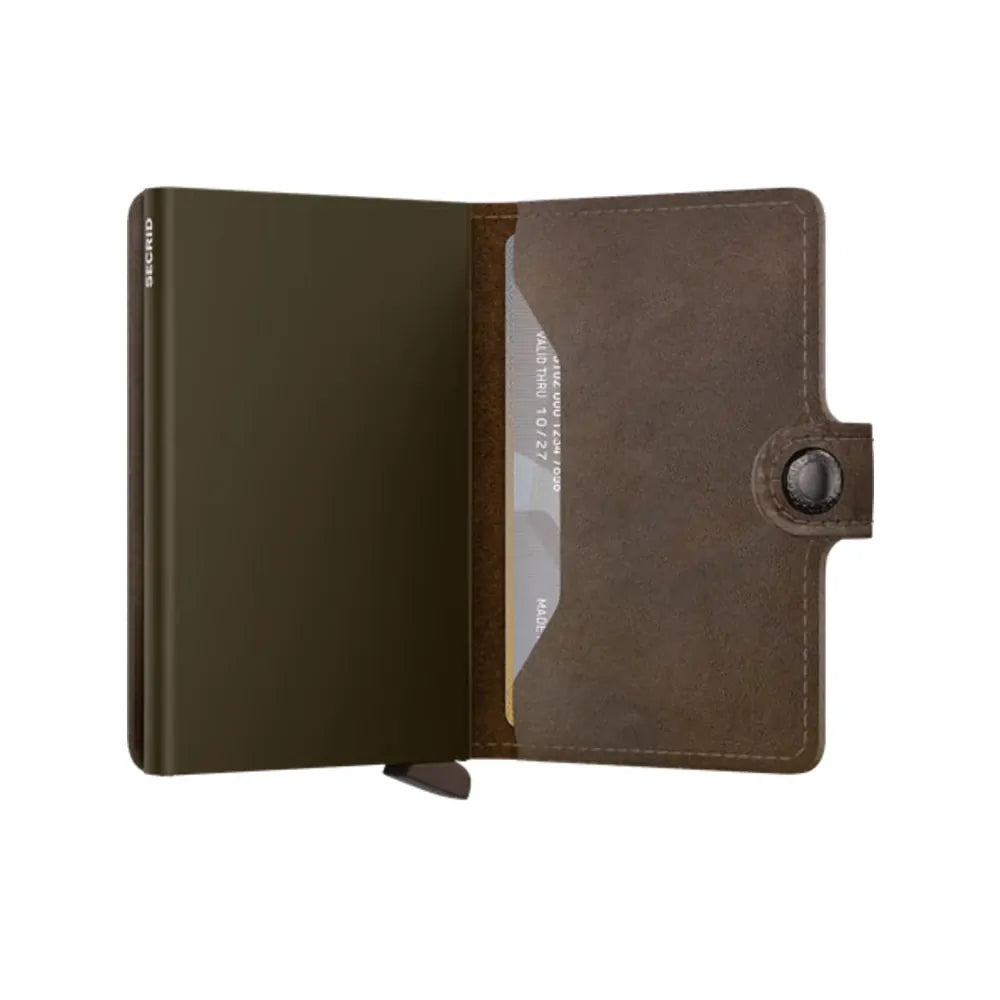 Secrid Mini Wallet | Vintage Oak
