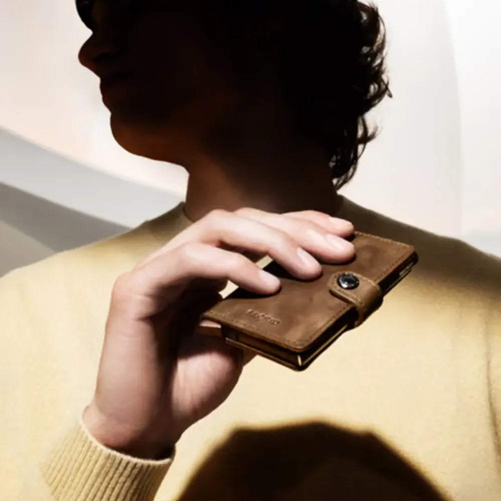 Secrid Mini Wallet | Vintage Oak
