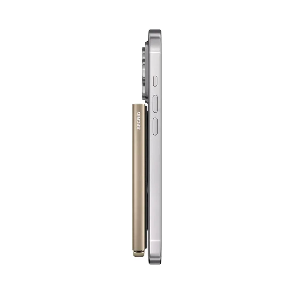 Secrid Premium Card Protector+ Fluted for Magsafe | Cashmere
