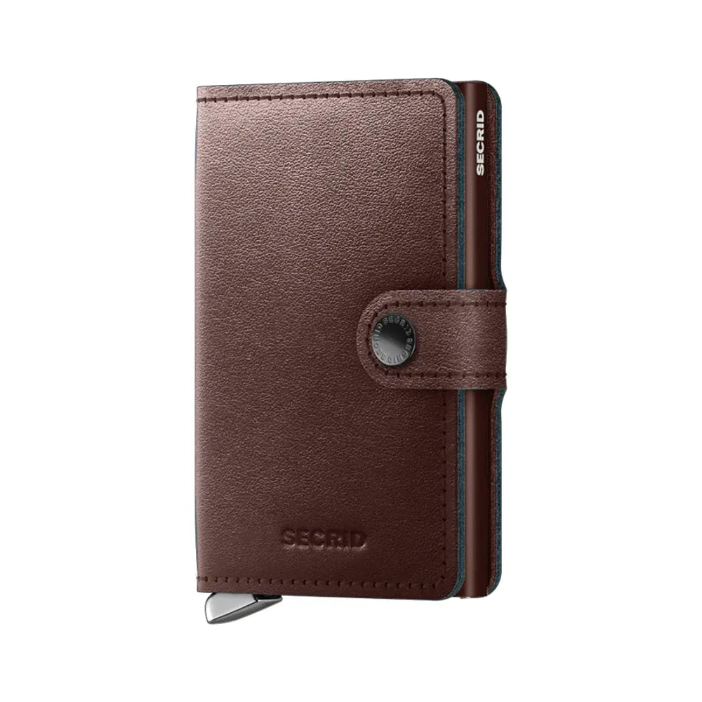 Secrid Premium+ Mini Wallet | Dusk Dark Brown
