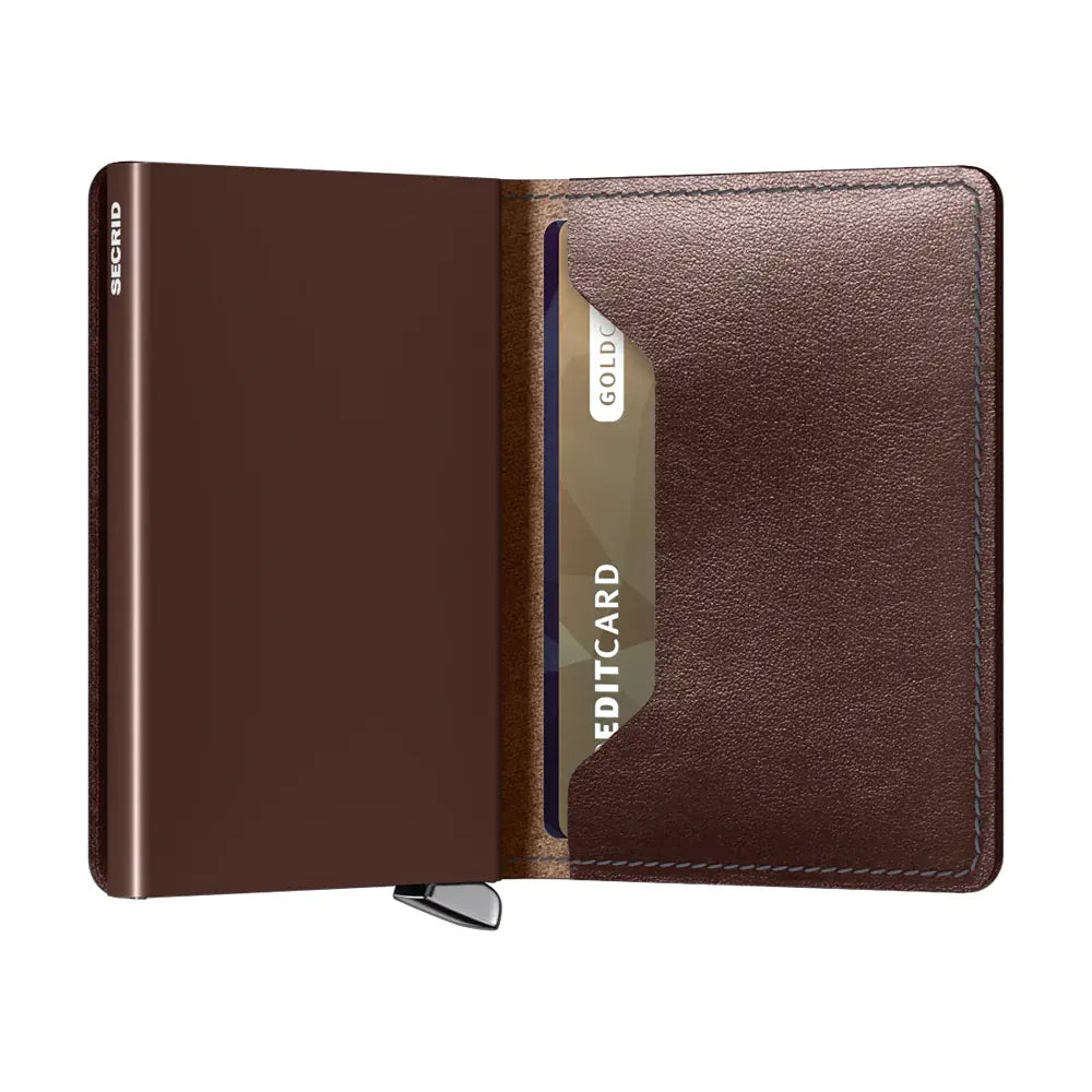 Secrid Premium+ Slim Wallet | Dusk Dark Brown