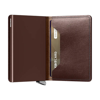 Secrid Premium+ Slim Wallet | Dusk Dark Brown