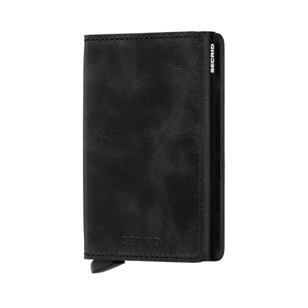 Secrid Slim Wallet |  Vintage Black