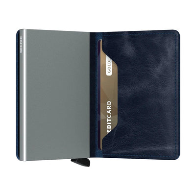Secrid Slim Wallet | Vintage Blue
