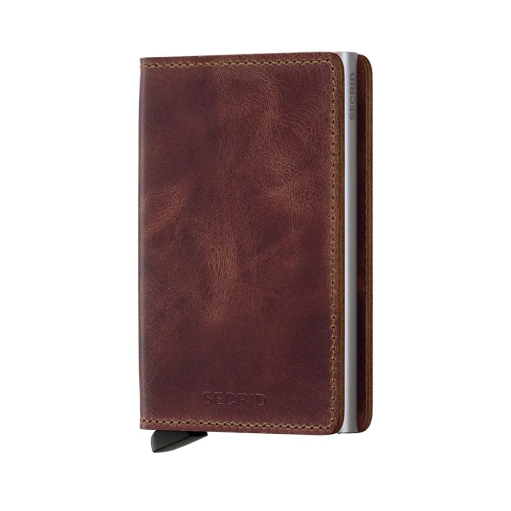 Secrid Slim Wallet |  Vintage Brown
