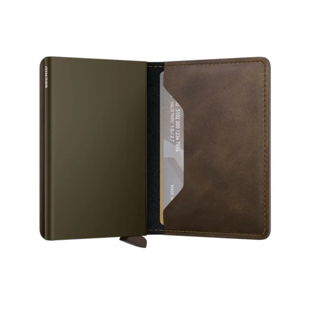 Secrid Slim Wallet | Vintage Oak