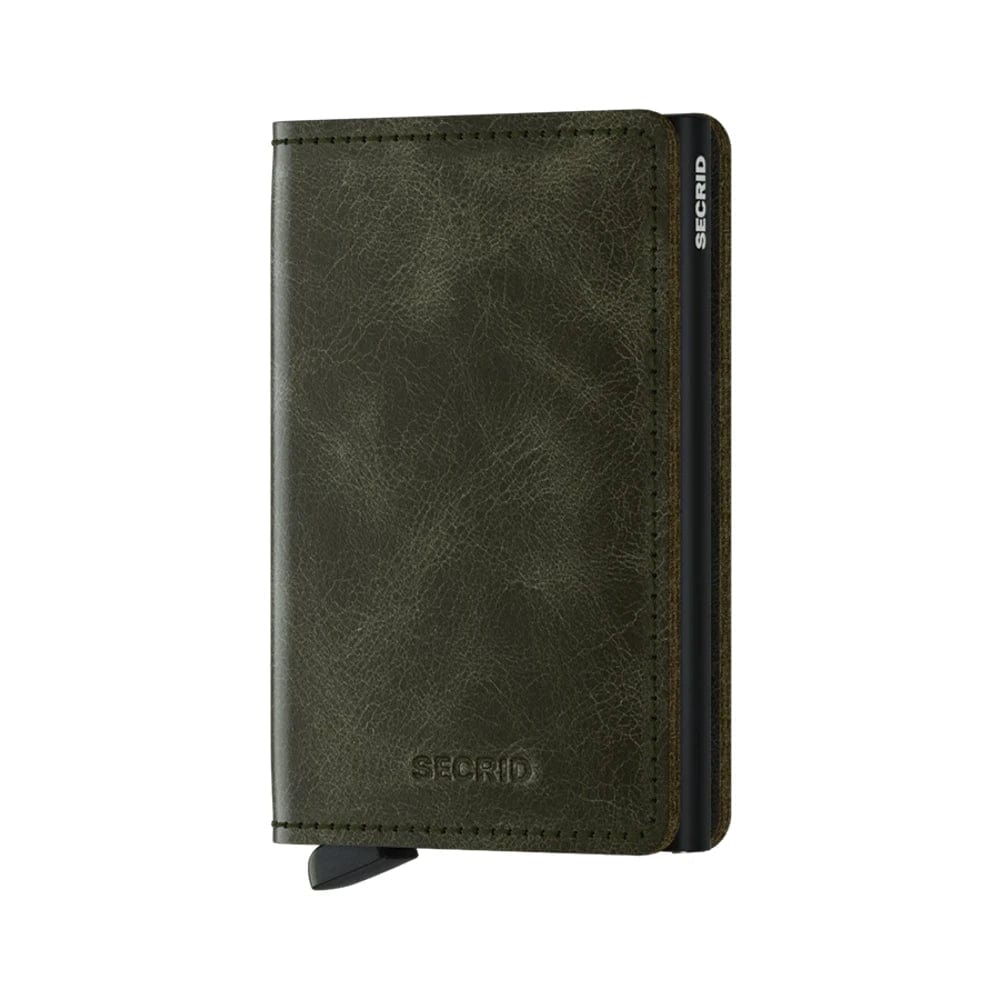 Secrid Slim Wallet | Vintage Olive