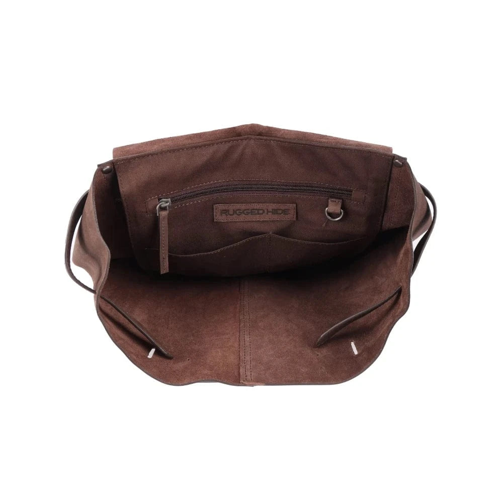 Shanghai Leather Backpack | Dark Brown