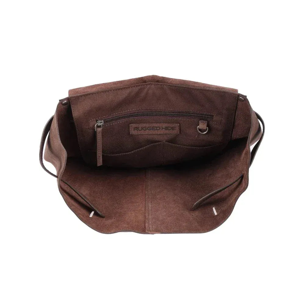 Shanghai Leather Backpack | Dark Brown